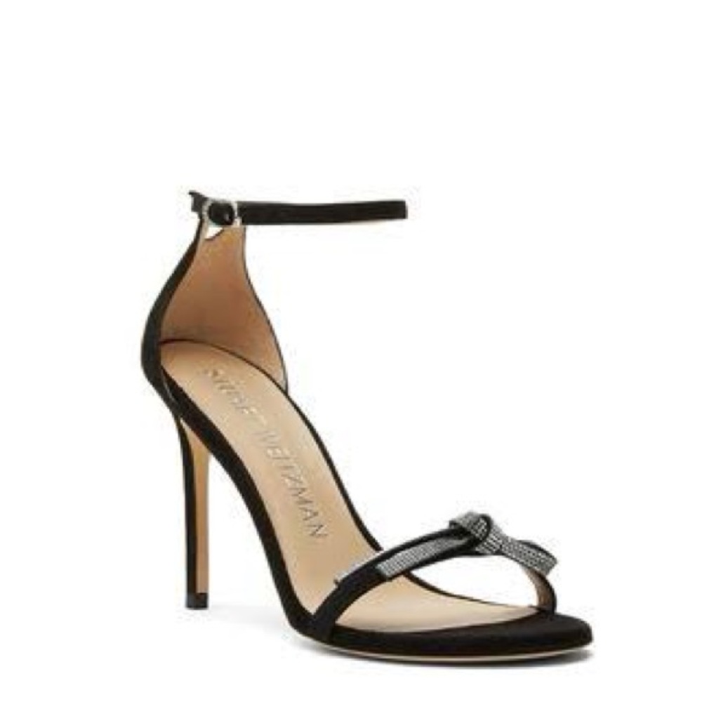 Stuart Weitzman Nudist Bow Heel